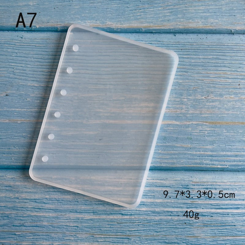 Silicone Notebook Mold - A5 A6 A7