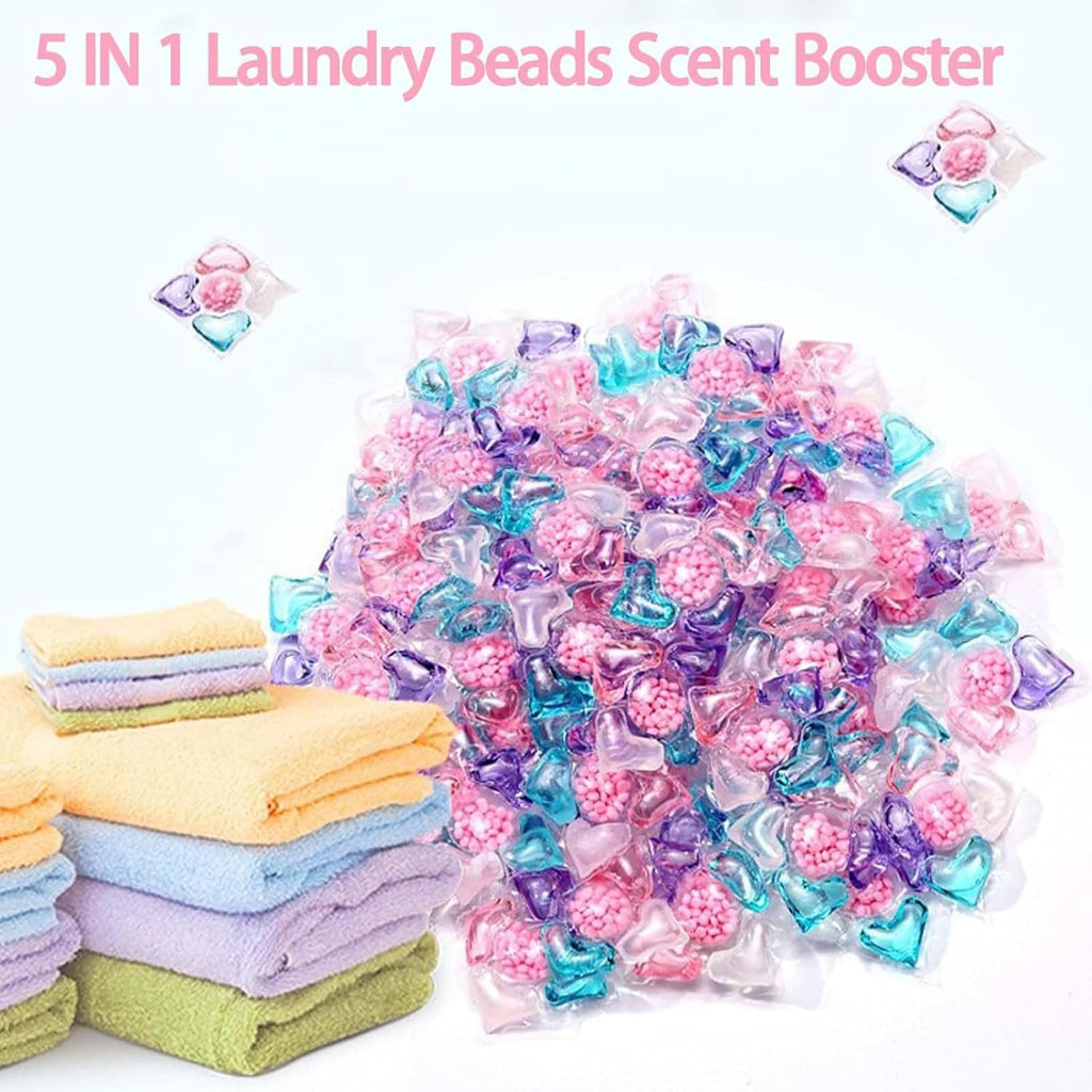 5-In-One Stain-Removing Eco-Friendly Laundry Pods - Fragrance Long-Lasting