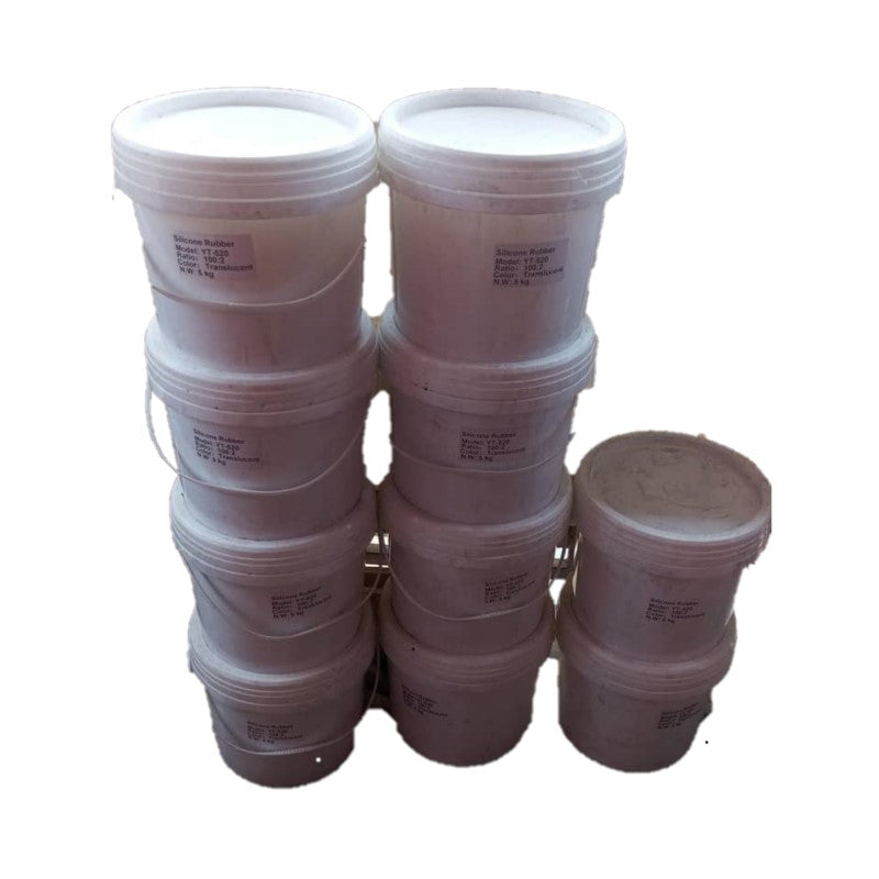 Silicone Liquid And Hardener For DIY Molds - 1Kg 5Kg Buckets